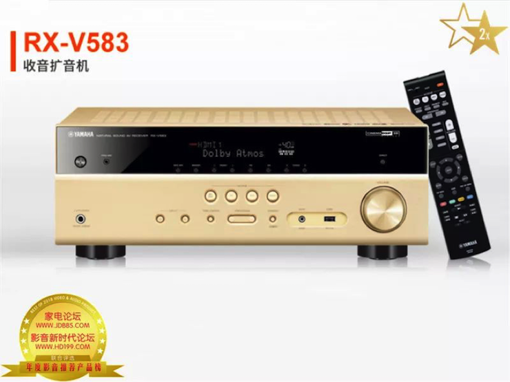 获奖信息：家电论坛与HD199论坛联手打造：2017-2018年度影音推荐产品奖