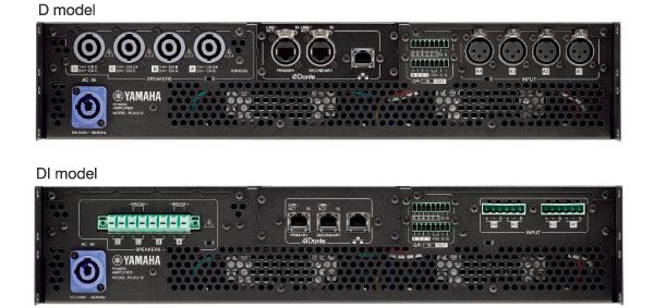 新型网络功放PC系列D/DI型号：通过集成强大的矩阵功能和Dante连接方式，提供高灵活性和可扩展性