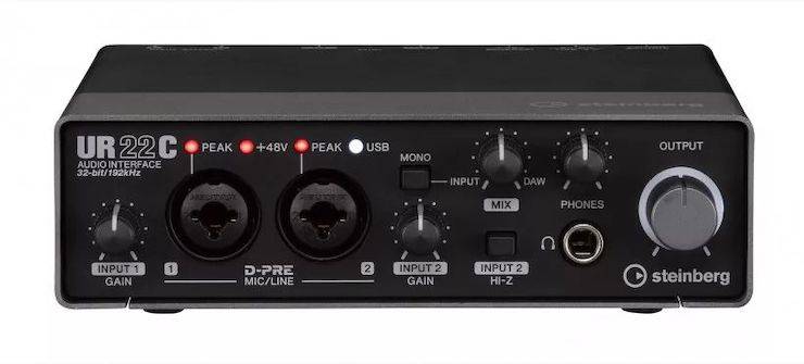升级 USB-C 和 32/192：Steinberg 发布 UR22C、UR44C 和 UR816C 音频接口