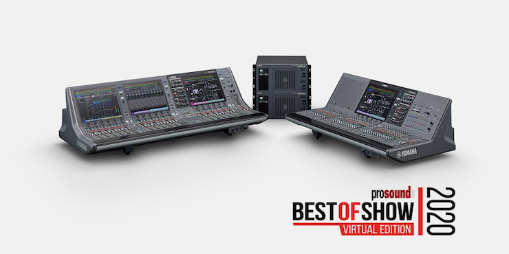 RIVAGE PM5和PM3数字混音系统，实力斩获IBC 2020 Best of Show大奖