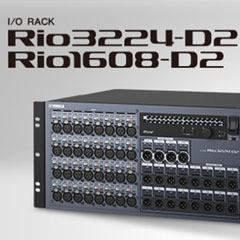 全新 Rio3224-D2 和 Rio1608-D2 Dante I/O 接口箱全面升级音质、可靠性以及可视化体验